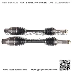 Pair of Rear Axles for Yamaha Grizzly 350 400 450 / Kodiak 400 450 4x4