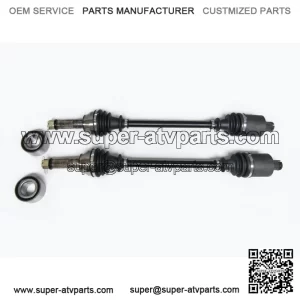 Set of Rear Axles & Wheel Bearings for Polaris Ranger 570 900 & 1000