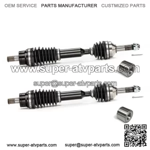 Axles Rear CV Axle Pair & Bearings for Kawasaki Brute Force 650i & 750i