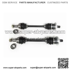 Set of Rear Axles & Bearings for Arctic Cat 400 500 550 650 700 1000