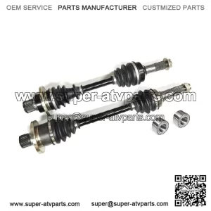 Set of Rear Axles & Wheel Bearings for Yamaha Grizzly 660 2003-2008