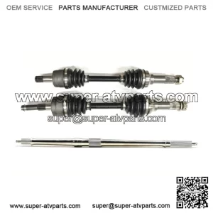 Axle Set for Yamaha Kodiak 450 2003-2004 YFM450, Set of 3