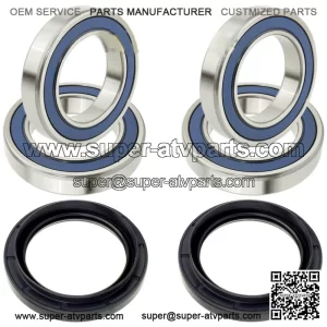 Rear Wheel Ball Bearing And Seals Kit for Yamaha Raptor 700 YFM700R 2006-2008