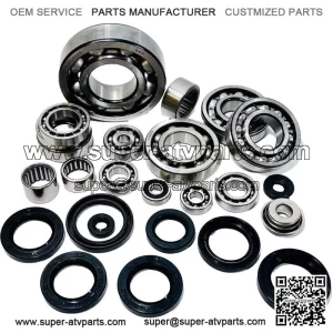 YFZ450 YFZ 450 Carb Model Bearings Motor Engine Bottom End Bearing Seals Kit Set