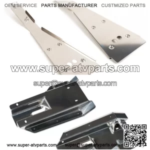 Full Chassis Glide & Swing Arm Skid Plate Gaurd Combo HONDA TRX450R TRX450ER