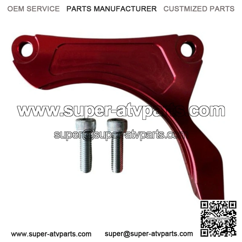Yamaha YFZ450R Case Saver Billet Aluminum Red free stickers - Image 2