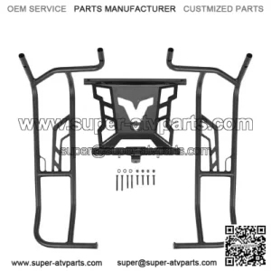 Powder Coat Bed Enclosure Storage Rack for CFMoto ZForce 950 2020-2024