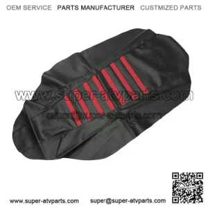 For Yamaha Raptor 700 YFM700 2006-2021 Non Slip Seat Cover ALL Red Black Ribs