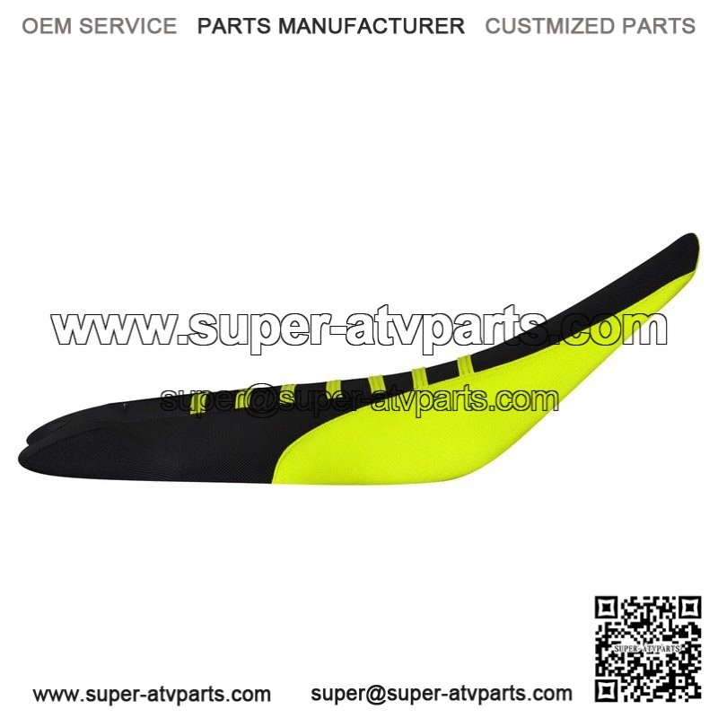 Yamaha 2009-2020 YFZ 450R 450 R Seat Cover NEON YELLOW/BLK/NEON YELLOW rib #201 - Image 2