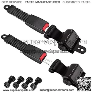 Golf Cart Seat Belts 47.64" Universal Seat Belts for Go...