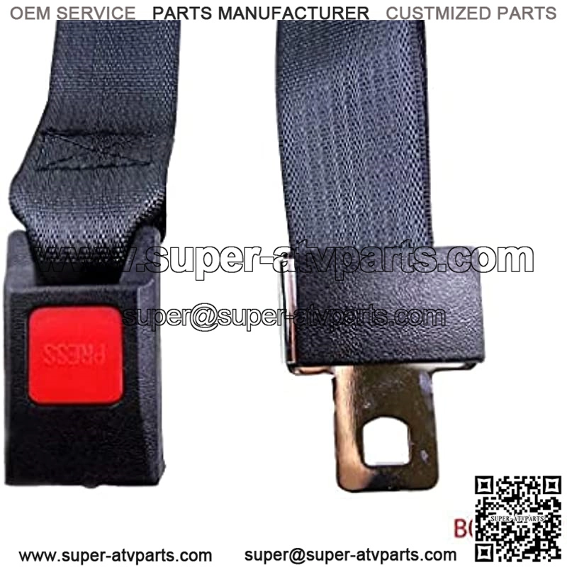 2 Point Adjustable Single Seat Safety Belt Harness fits Go Kart ATV UTV Quad Club Golf Cart Buggie Taotao Sunl Roketa (1) - Image 3