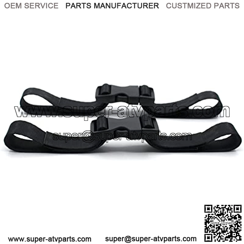 2 PACK Sternum Strap For 2 inch 3 inch 4 point 5 point UTV ATV Golf Cart Go Kart UTV harnesses seat Safety Harness (Black, 2 PACK) - Image 3