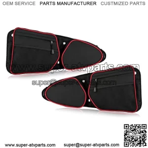 KEMIMOTO 2023 UTV Storage Bags Set, Door Bags Center Bag Set with Water Resistant Zippers UTV Cab Pack Storage Bag Compatible with Polaris RZR XP 1000 Turbo S1000 Turbo S 900 60" Wide 2014-2023
