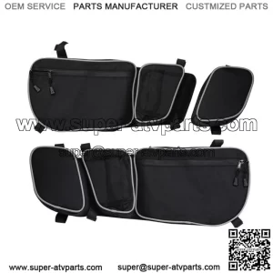 UTV For Can Am Maverick X3 /R/MAX Turbo R Front Side Door Storage Bags 2017-2023