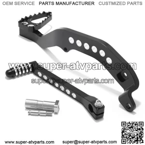 CNC Aluminum Gear Shift Lever & Rear Brake Pedal for Suzuki Quadsport Z400 LT-Z 400 2003-2008