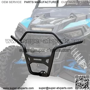 KATIMOTO Front Bumper for Polaris RZR 1000 XP / XP4 19-23, Heavy Duty Steel Front Brush Guard for Polaris RZR 1000 XP/XP 4 1000 Sport Turbo 2019-2023 Accessories (OEM # 2884019-458)