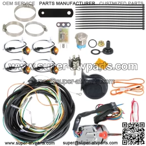 For ATV/UTV Can-Am Maverick X3 Max 2018-2021 Universal Turn Signal Light Kit