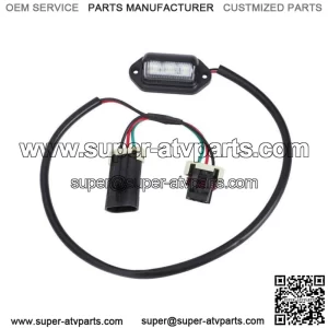 LED License Plate Light Wire Harness Plug For Can-AM Maverick X3 Max 2017-2021