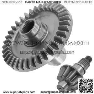 Rear Differential Gear Ring & Pinion For Polaris Scrambler XP 1000 2015-2018 (For: Polaris)