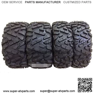 4 Radial ATV Tires 26x9R12 & 26x11R12 for 15-17 Kawasaki Mule Pro FX/FXT/DX/DXT