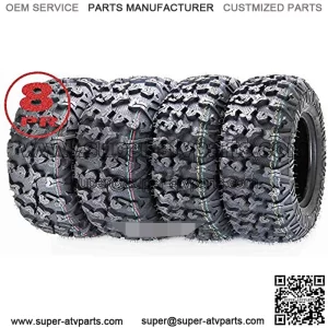 8PR Premium ATV/UTV Tires 27x9x12 & 27x11x12 fit 16-20 Polaris RZR 1000 S/S4/Crew/XP