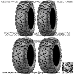 Full set of BigHorn 2.0 Radial 26x9-12 and 26x11-12 ATV Tires (4)