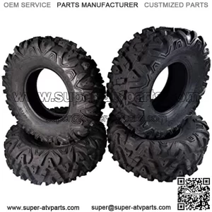 KV 26" Tall ATV/UTV Off-Road Utility Tire (26x9-12 Front 26x11-12 Rear Set)