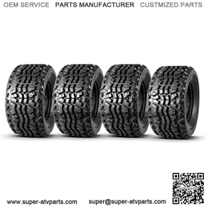 ATV Tires 23X11X10 23x11-10 ATV UTV Quad Tires Compatible with Kawasaki Mule Tires 6 Ply 1880Lbs Max Load, Set of 4