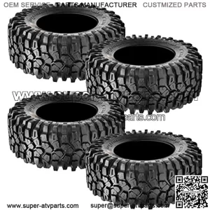 Roxxzilla 32x10-r14 (Competition Compound) 8ply Rock Crawler ATV/UTV Tires (Set of 4)