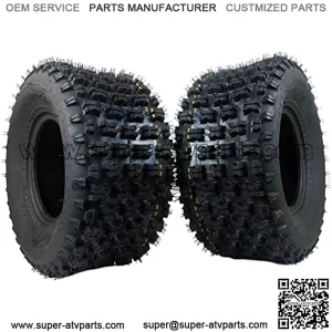 New ATV Sport Quad Tires Two Rear 20X10-9 4 Ply Tires For Yamaha Raptor Banshee Honda 400ex 450r 660 700 400 450 350 250 (Set of 2 rear 20x10-9)