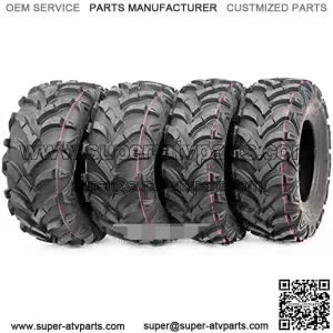 Set 4 ATV tires 24x8-12 & 24x9-11 fit for 00-06 Honda Fourtrax Rancher TRX350FM 350 4X4