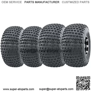 Set of 4 UTV ATV tires 20x7-8 20x7x8 Front & 22x11-8 22x11x8 Rear 4PR