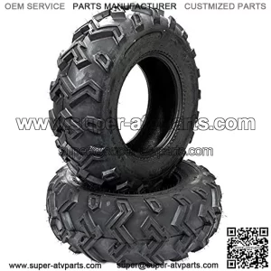 2 PCS 25x8-12 Front ATV Utility UTV Tire Tires 25 8 12 6 PR