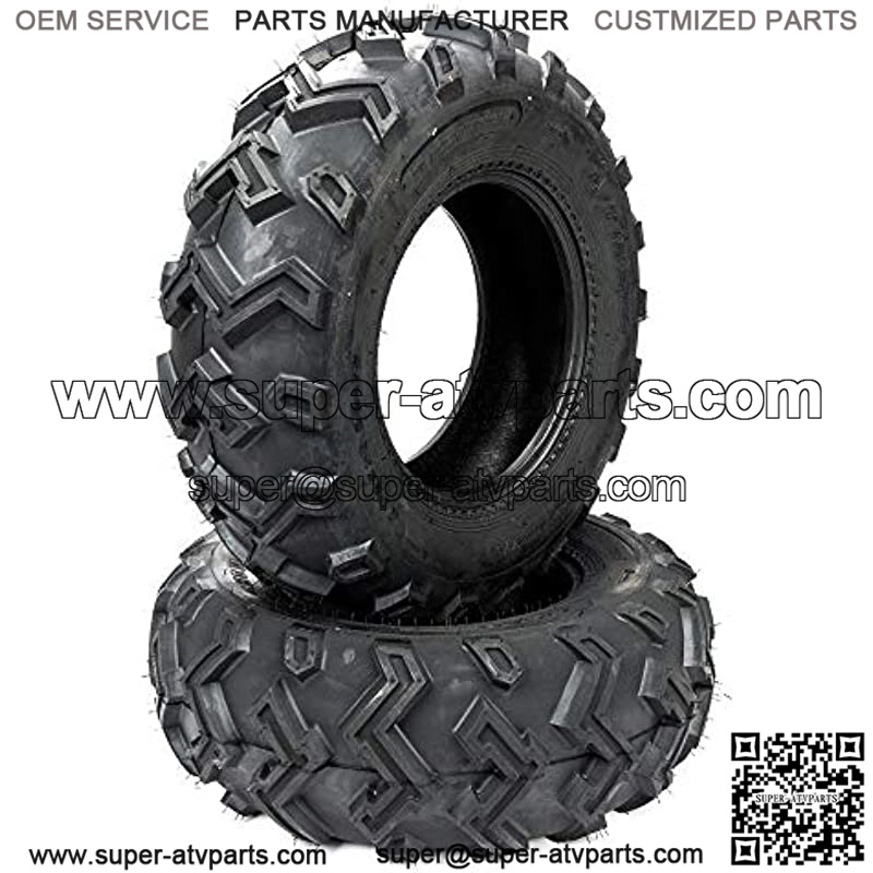 2 PCS 25x8-12 Front ATV Utility UTV Tire Tires 25 8 12 6 PR