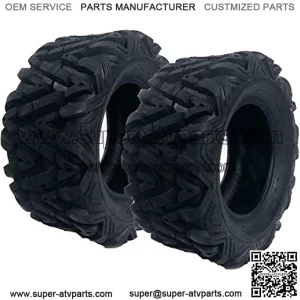 2pcs ATV UTV Trail Tires 26x11-12 Tire All-Terrain 6 Ply Tubeless