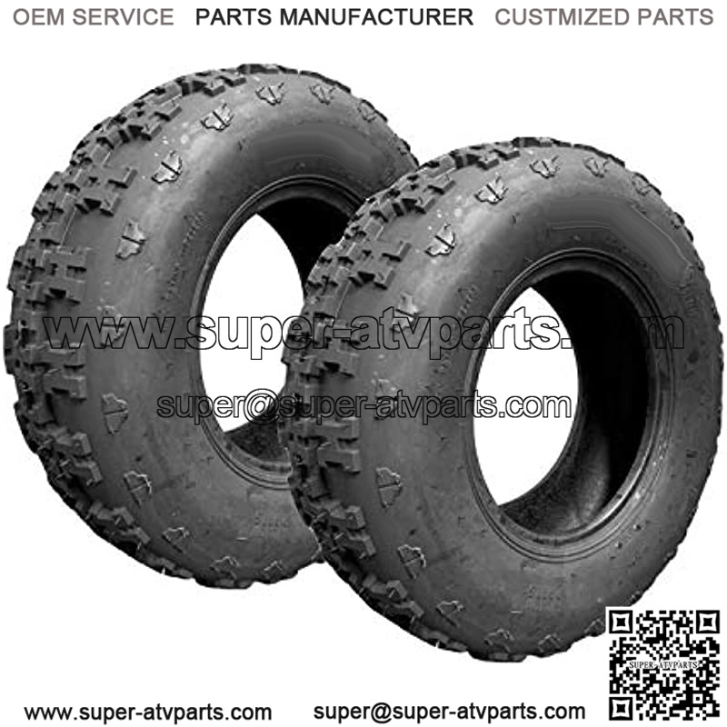 2PCS Front Sport ATV Utility Tires AT 21X7-10 4 Ply Tires Tubeless