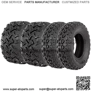 Front set 22X7-10 Rear 22X10-10 4 ply ATV Tires 22x7x10 22x10x10 Tubeless Set of 4