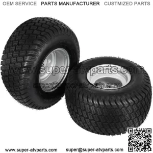 18x9.50-8 Go Kart Tire Rim Wheel Assembly NHS 1070LB Capacity Trailer Mover