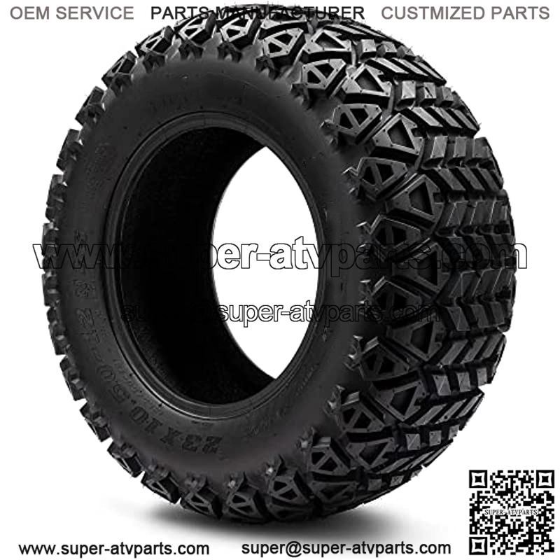 23 X 10.5-12 Dot All-Terrain Tire For Golf Carts & Atv'S (6 Ply Rating) -- 1, Set Of 2 Or 4 (23 X 10.5-12, Set Of 4 Tires) - Image 2