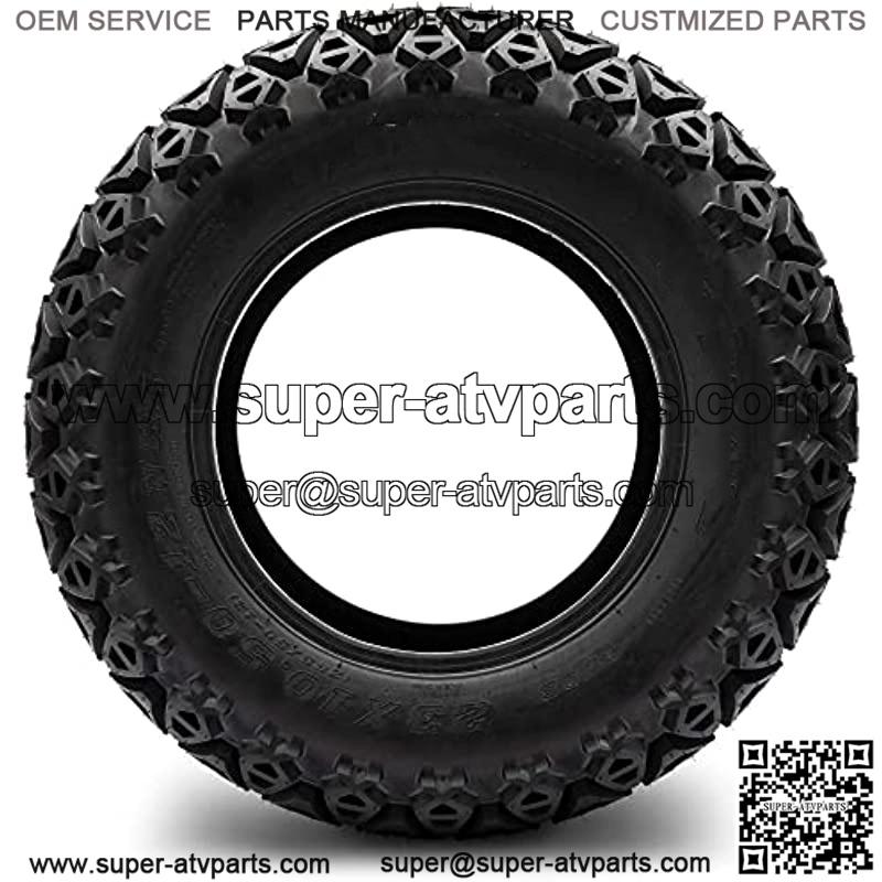 23 X 10.5-12 Dot All-Terrain Tire For Golf Carts & Atv'S (6 Ply Rating) -- 1, Set Of 2 Or 4 (23 X 10.5-12, Set Of 4 Tires) - Image 3