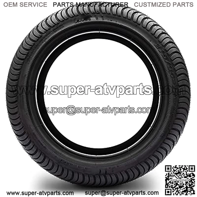 215/35-12"Cruze" Dot Low Profile Tires for EZGO, Club Car, Yamaha Golf Carts (Set Of 4 Tires),23 X 10.5-12 Dot All-Terrain Tire For Golf Carts & Atv'S (6 Ply Rating) -- 1, Set Of 2 Or 4 (23 X 10.5-12, - Image 3