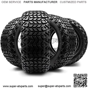 23 x 10-14 DOT All-Terrain Tire for Golf Carts & ATV's (4 Ply Rating) -- 1, set of 2 or 4 (23 x 10-14, Set of 4 Tires)