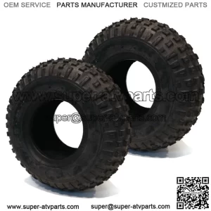 (Pack of 2) Knobby Tire 145/70-6 for General Purpose ATV, Go-Kart, Mini Bike