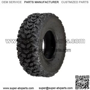 19x7.00-8 Tire with QD112 Knobby Tread for Baja Mini Bikes MB165 & MB200, ATVs, & Go Karts