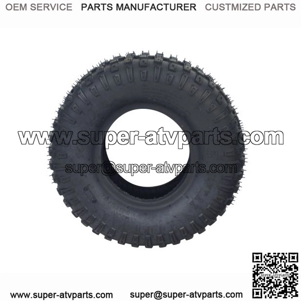 145/70-6 Tire with AQ3015 Knobby Tread for Baja Blitz, Dirt Bug, Doodle Bug, & Racer Mini Bikes - Image 2