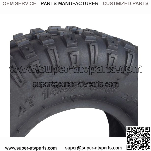 145/70-6 Tire with AQ3015 Knobby Tread for Baja Blitz, Dirt Bug, Doodle Bug, & Racer Mini Bikes - Image 4