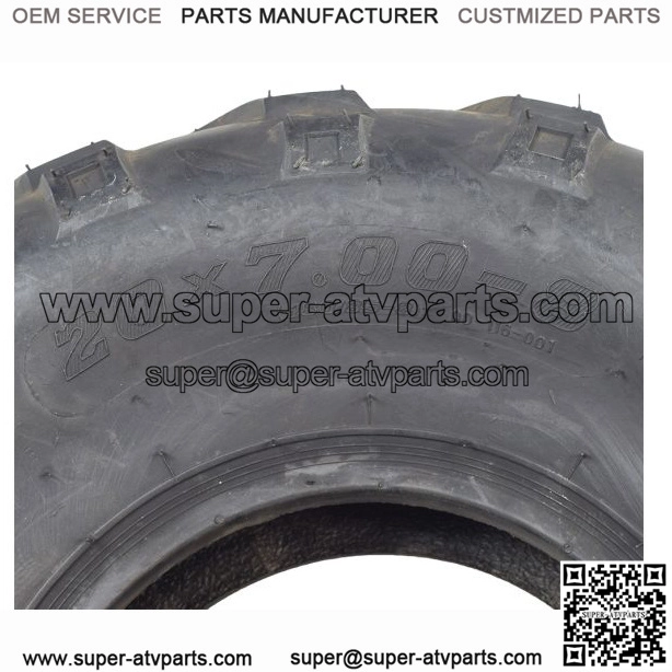 20x7.00-8 ATV, Go-Kart, & Mini Bike Tire with QD116 V-Tread - Image 4