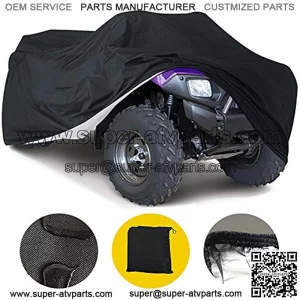 Universal ATV Cover Waterproof Quad Bike 4x4 Four Wheeler Storage XA2YV