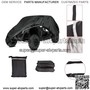 Vehicle Storage Cover Fit For Can-Am Maverick X3 XDS XMR Turbo Waterproof