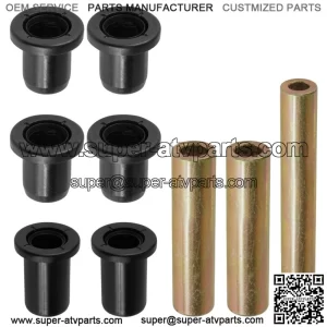 Rear Lower Control Arm Bushing Kit for Polaris Scrambler XP 1000 2014-2022 (For: Polaris)